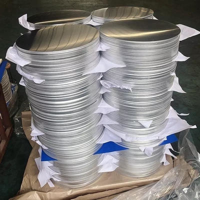 خرید صفحه دایره ای دیسک گرد ورق انعکاسی آلومینیومی 1050 1060 1100 H14 online manufacture