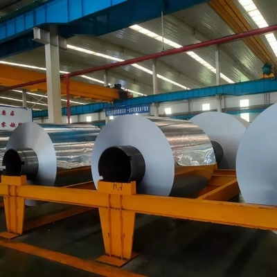خرید 6/7/35/40 8011 کویل فویل آلومینیوم Micron Food Packaging 3004 1235 For Package online manufacture