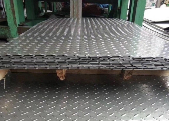 5 نوار آلومینیومی صفحه آج الماس پله الماس 1mm 4x8 3003 6061