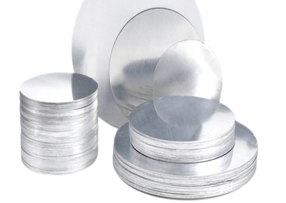 صفحه دایره ای آلومینیومی 3004 برای آسیاب ظروف پخت و پز تمام شده ASTM 1050 1060 0.3 میلی متر