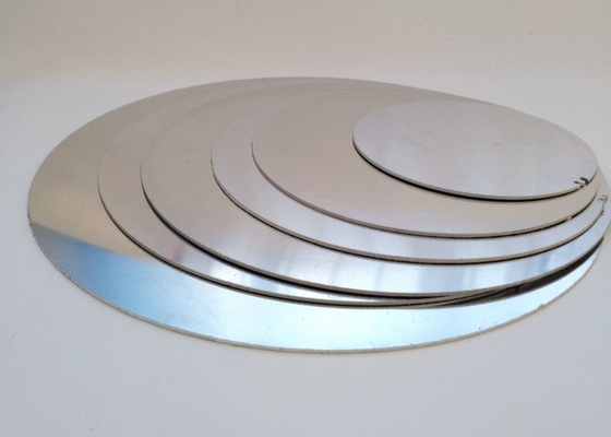 آلیاژ 3003 3004 3005 آلومینیوم دایره گرد سبک 1.0mm X 350mm علائم راهنمایی و رانندگی DC