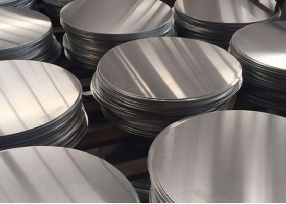 دیسک های دایره ای ورق آلومینیومی 36 اینچ 1050 1060 برای آباژور تابلوهای ظروف آشپزخانه