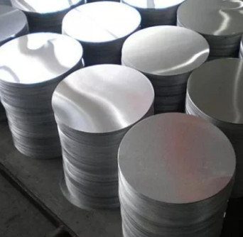 صفحه دایره ای آلومینیومی آلیاژی سفید نقره ای 0.36-10 میلی متر برای صنعت