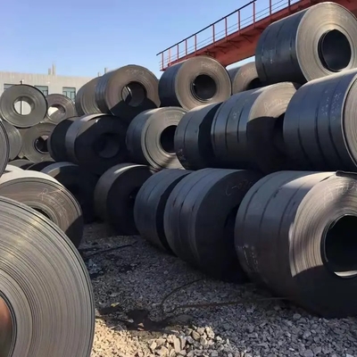 کویل فولادی نوار کربنی A36 Q355 صفحه ملایم سیاه 2500 میلی متر