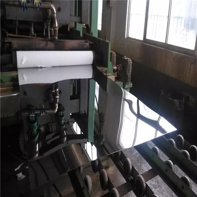 ورق فولادی ضد زنگ HL Surface Welding 316 with BA 2B 8K Processing Service 100mm