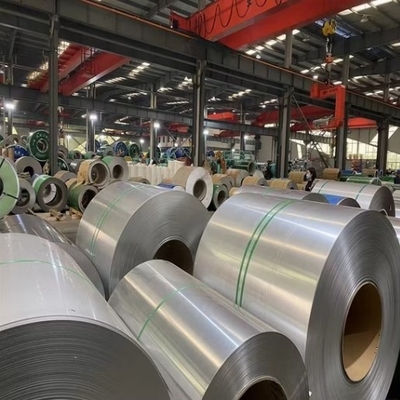 0.1mm تا 3.0mm ضخامت Cr Coil 201 202 304 316 فولاد ضد زنگ برای مواد ساختمانی