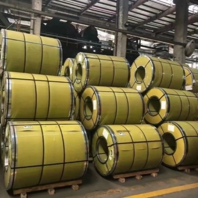 سیم پیچ نردبان فولاد ضد زنگ 410 316 316L 201 سقف 0.1mm-300mm ضخامت 100mm-2500mm عرض